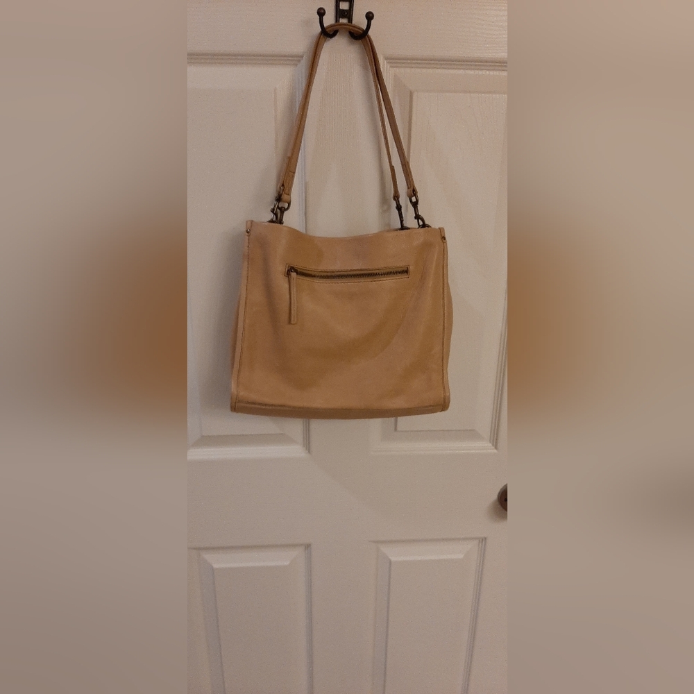 American Leather Company Triple Entry Shoulder Bag - Picture 2 of 4